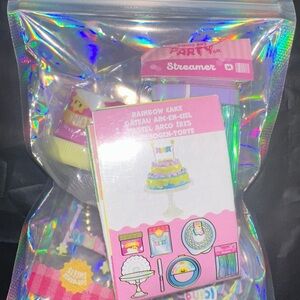 Rainbow Cake Set
